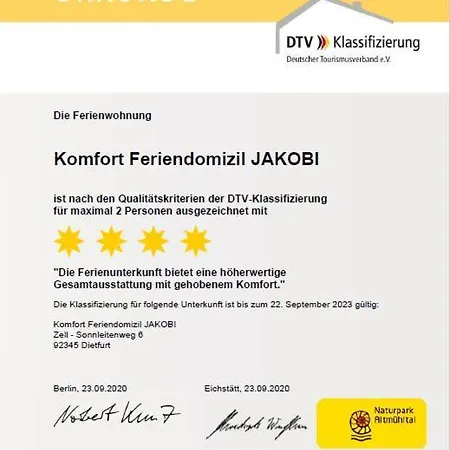 Komfort Feriendomizil Jakobi * ديتفورت